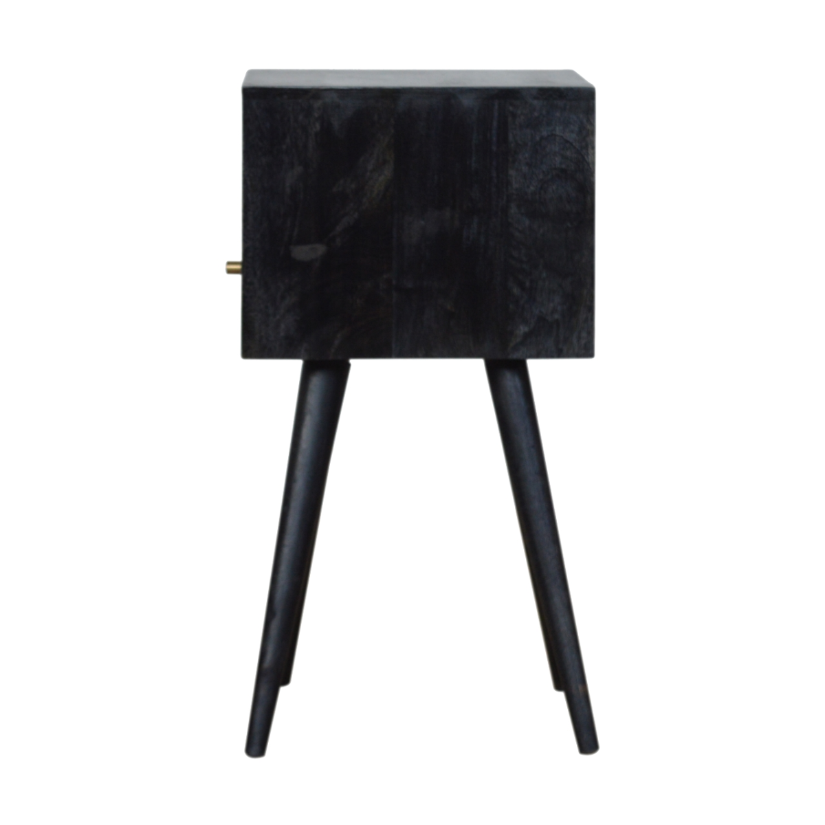 Artisan Furniture Solid Wood Mini Ash Black Bedside