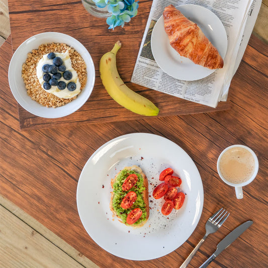 16pc White Dinner Set