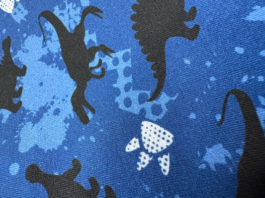 Jersey Vest - Blue Dinos