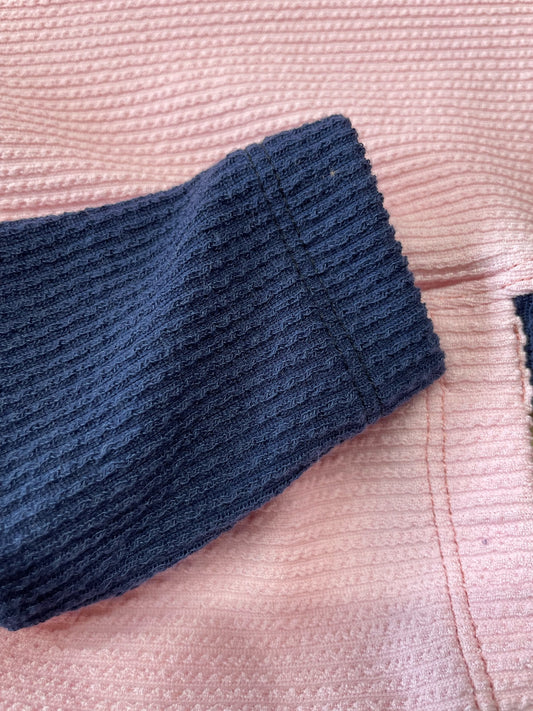 Puppy Ribbed Jersey T-Shirt - Blossom