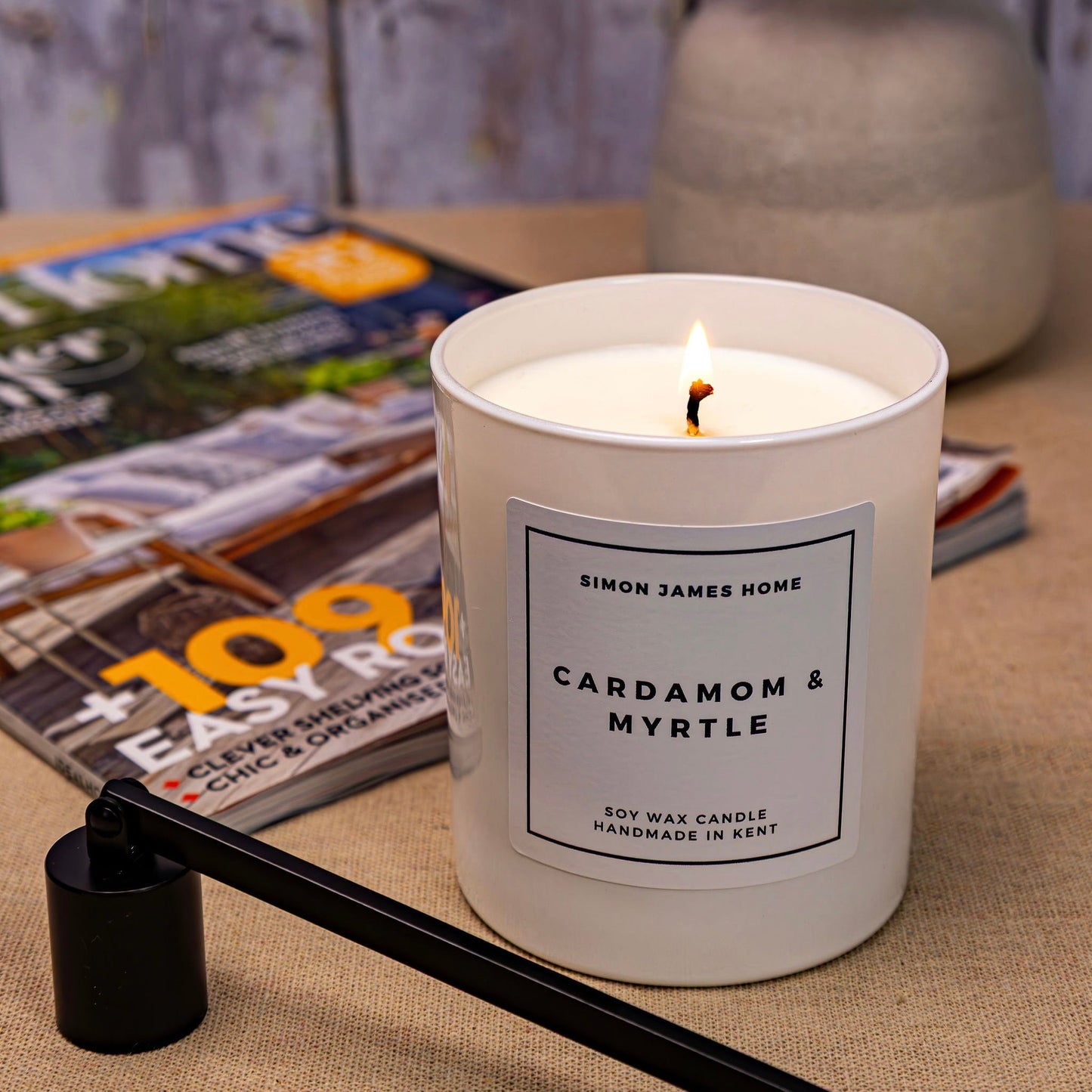 Cardamom & Myrtle Handmade Soy Wax Candle