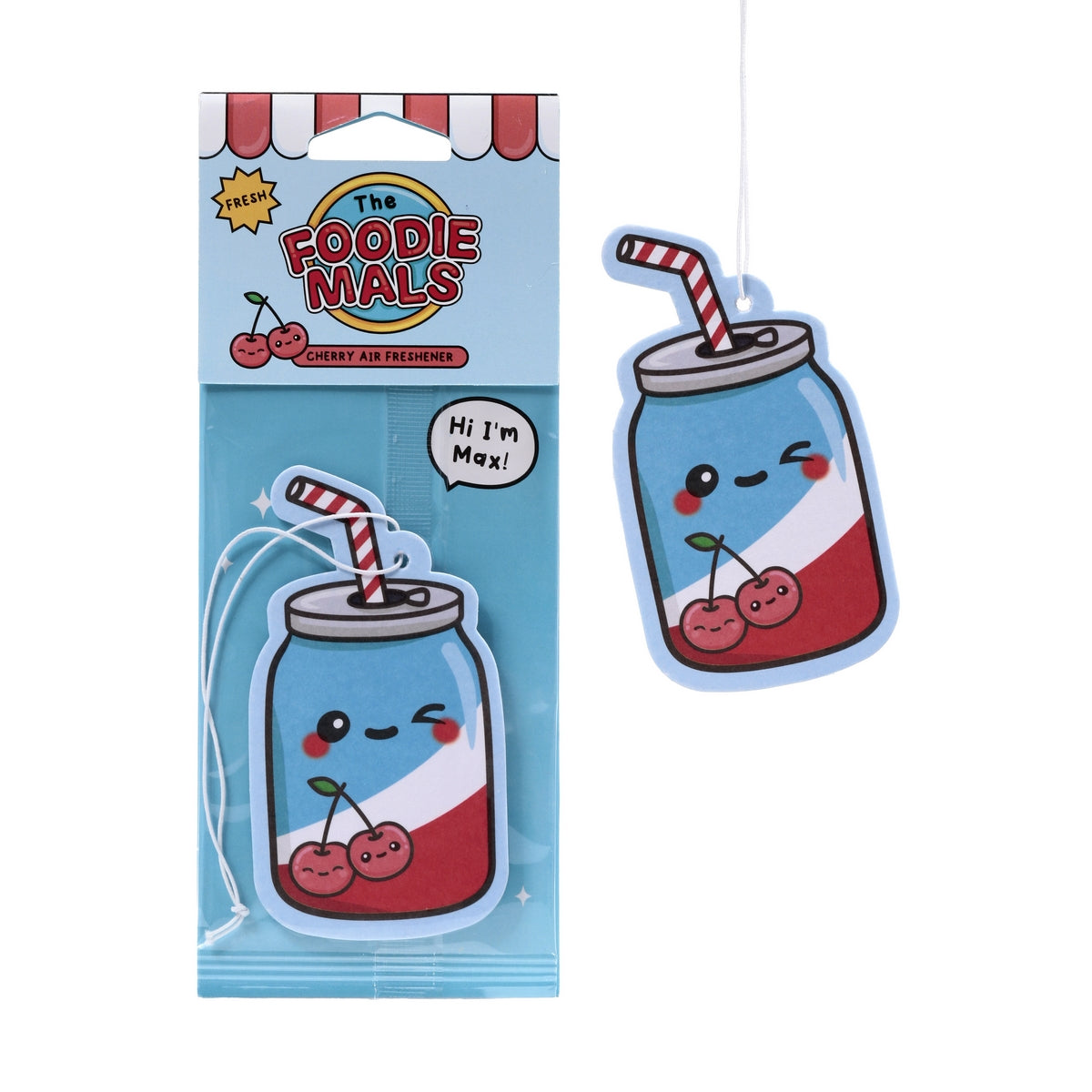 Foodiemals Cherry Air Freshener - Max The Cherry Cola