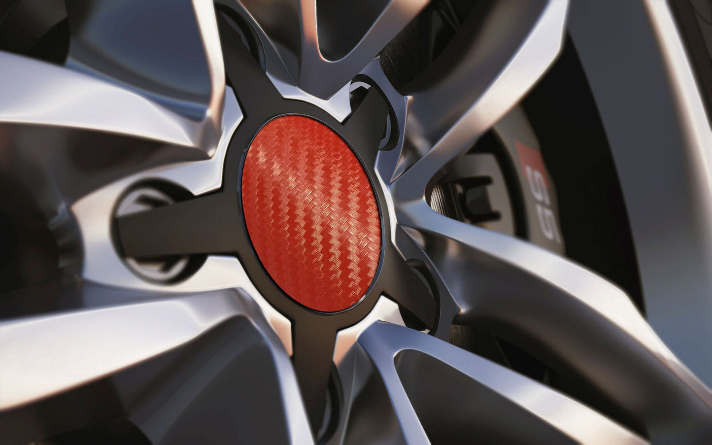 Upload Your Own Custom Design Universal Fit Alloy Wheel Centre Cap Badges (Pack of 4)