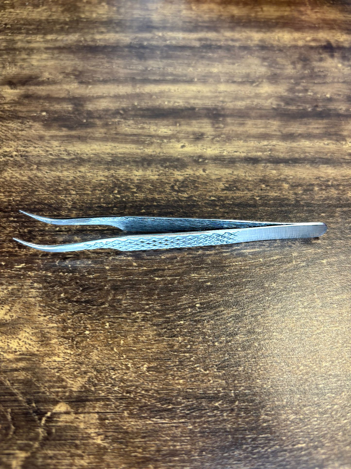 All Purpose Curved 60 Degree Fibre Grip Tweezers – Isolation & Fan Tool
