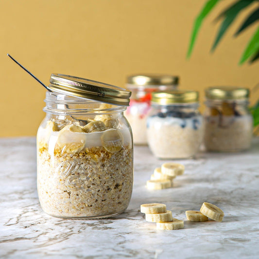 700ml Quattro Stagioni Glass Storage Jar