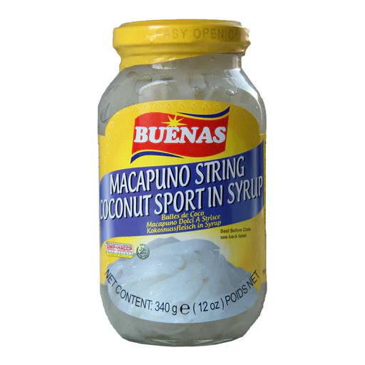 BUENAS Macapuno String Coconut In Syrup 340g