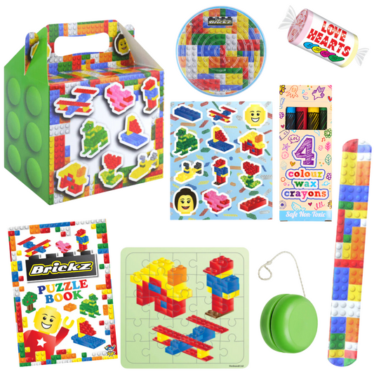 Building Blocks Theme Pre-Filled Party Box