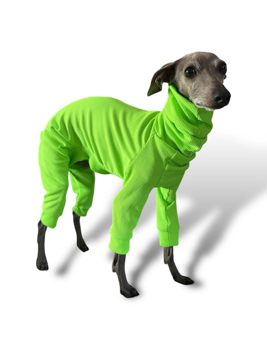 Ribbed Jersey - Hi-Visibility Yellow