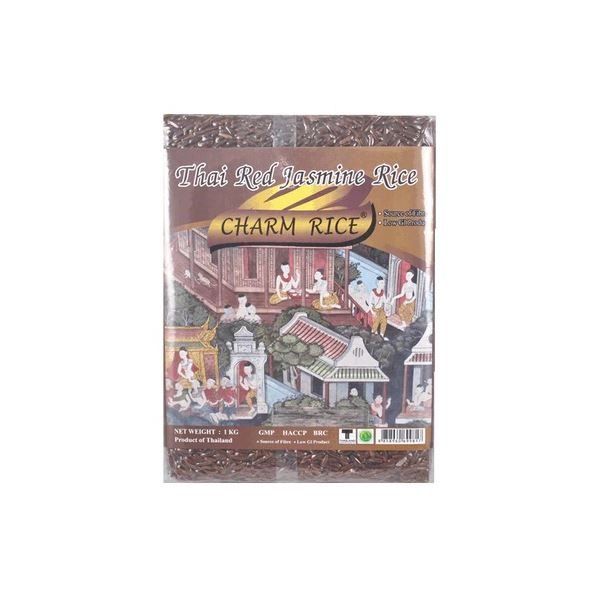 CHARM RICE Thai Red Jasmine Rice 1kg