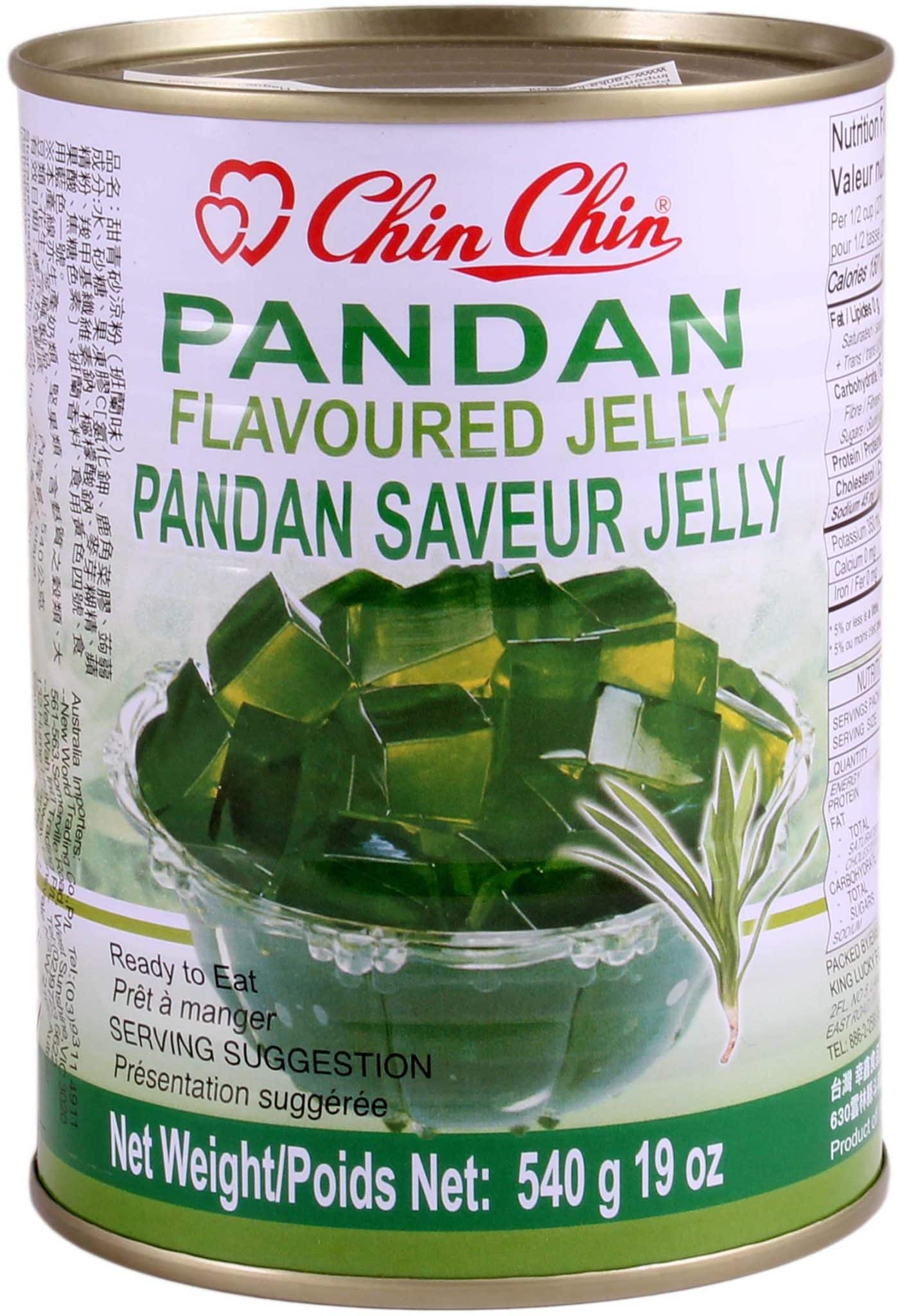 CHIN CHIN BRAND Pandan Jelly 540g