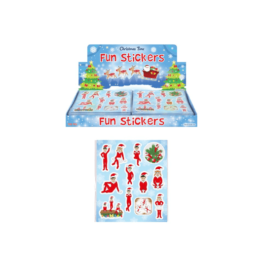 Elfin Around Christmas Stickers