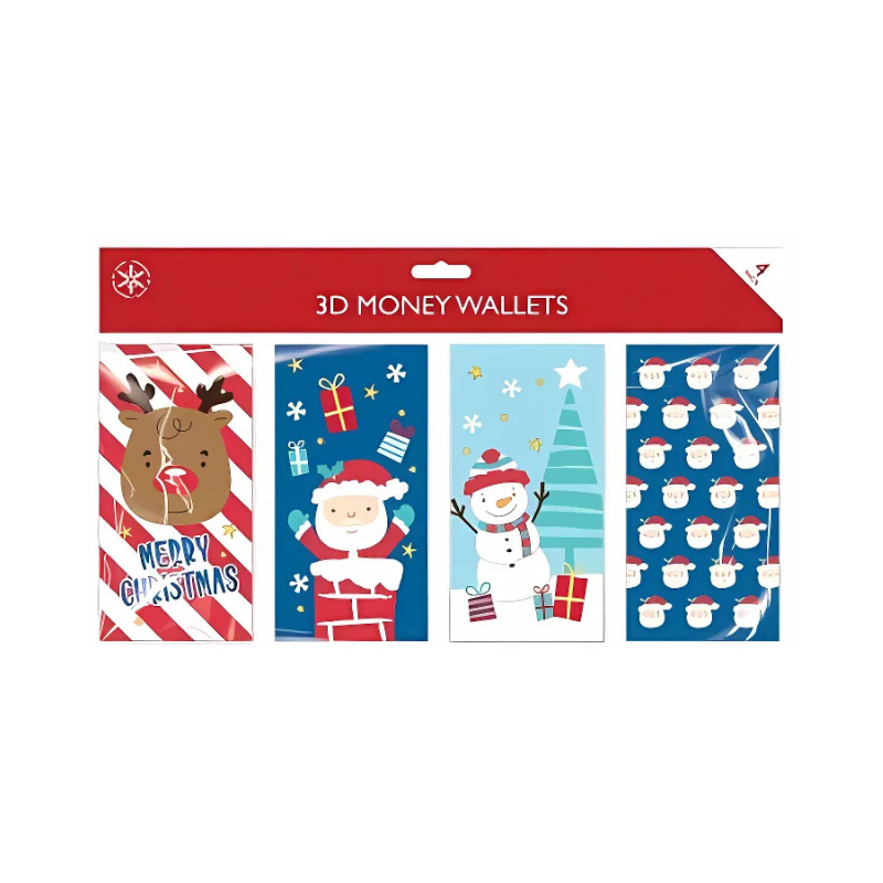 Christmas Money Wallet - Reindeer & Characters