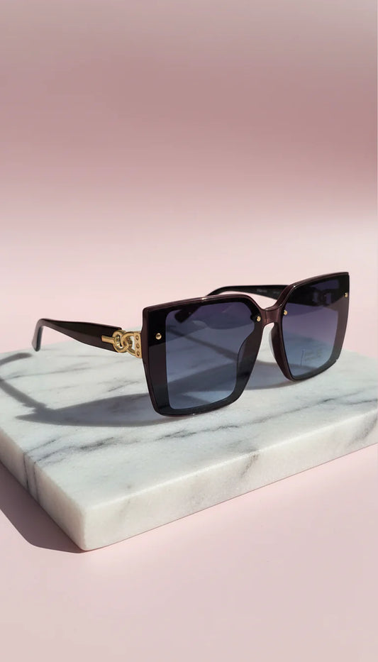 Square Frame Acrylic Sunglasses Box of 12