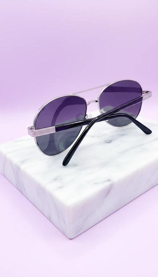 Aviator Round Unisex Sunglasses Box of 12