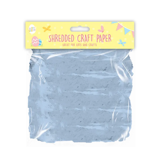 Easter Blue Shredded Craft Paper