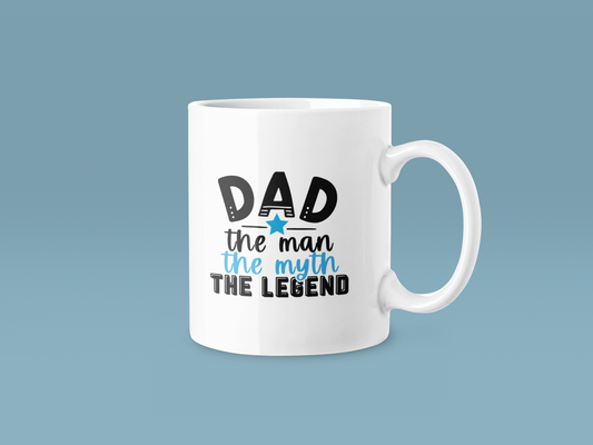 Personalised Dad The Man The Myth The Legend Fathers Day Collection