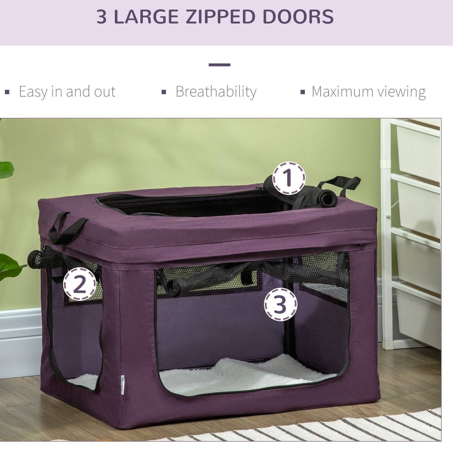 PawHut 48.5cm Pet Carrier