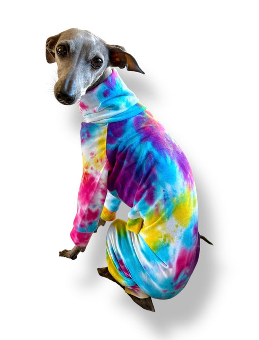 Jersey Suit - Rainbow Tie Dye