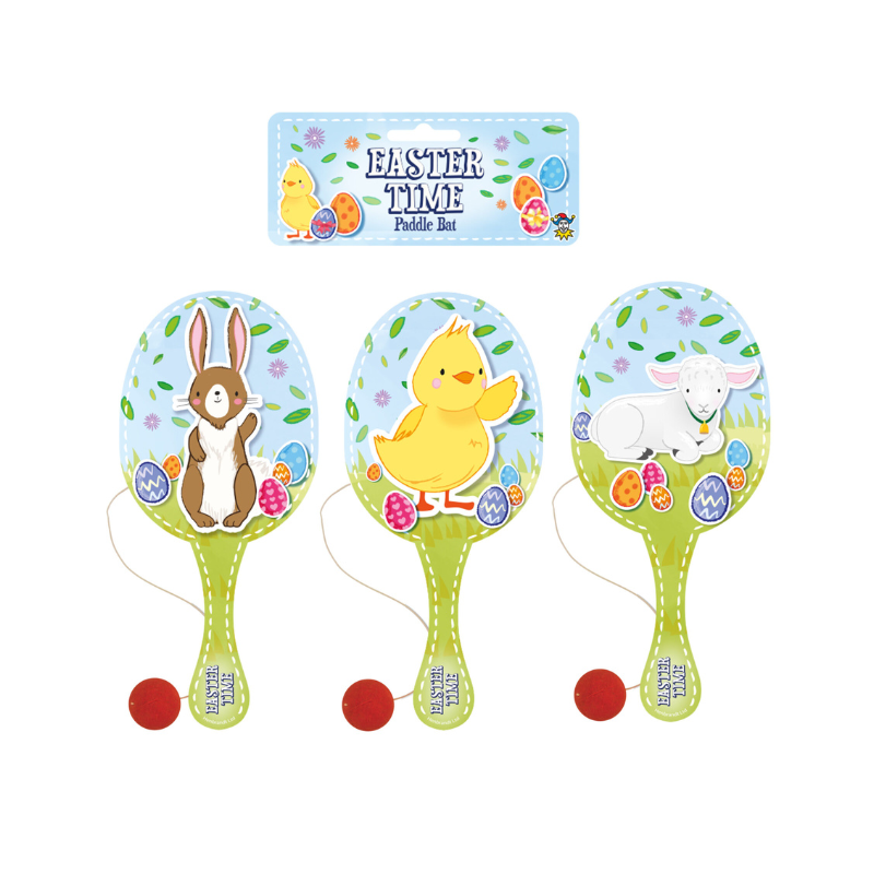 Easter Paddle Bat & Ball