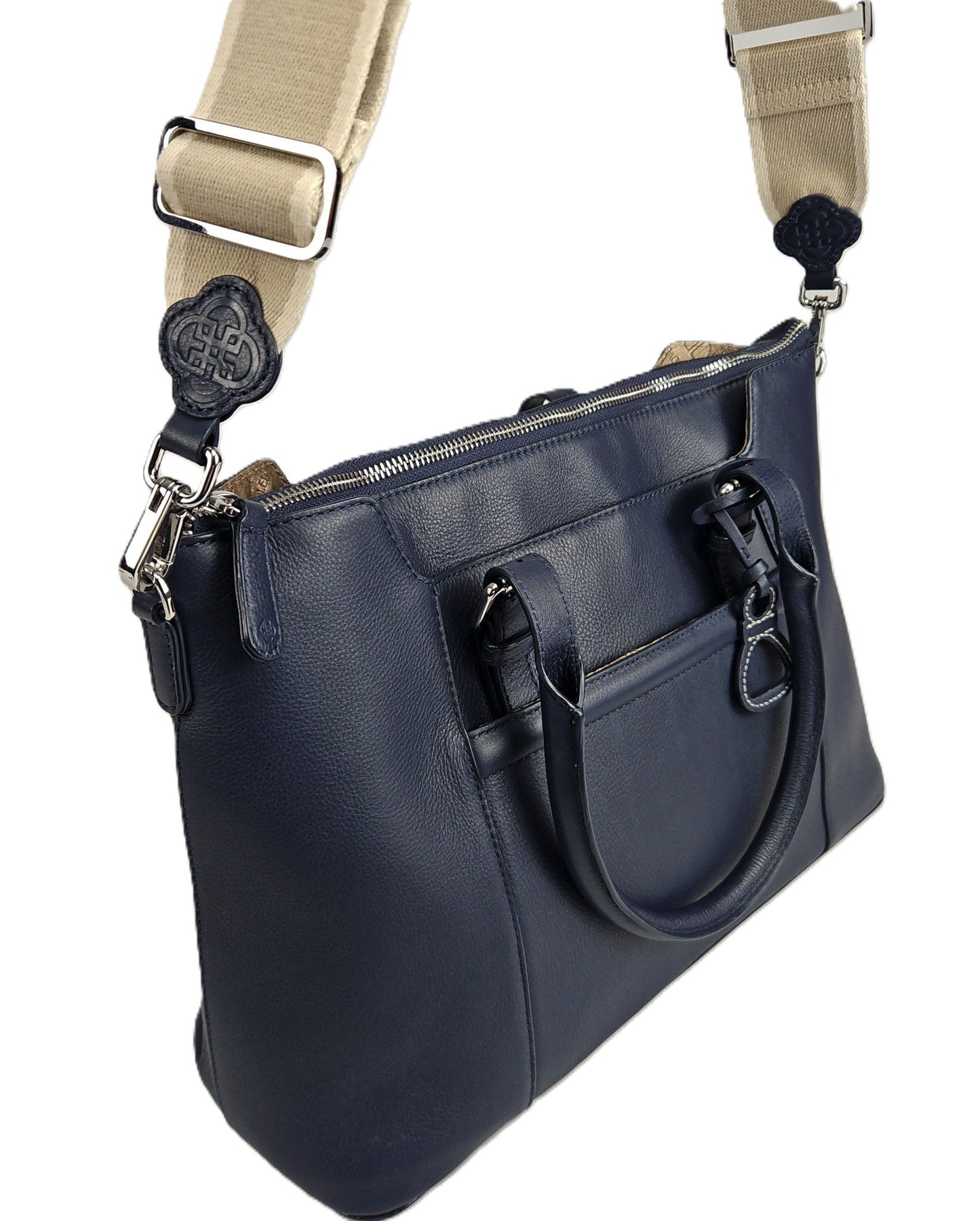 Elizabeth Leather Workbag  - Handmade by Saddler - Practical, Spacious & Elegant Design