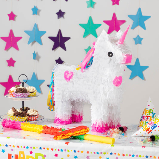 Large Unicorn Pinata Party Set