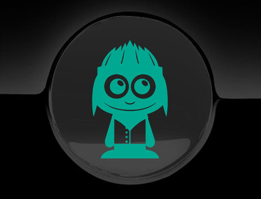 Adorable Chief Fuel Cap Car Sticker