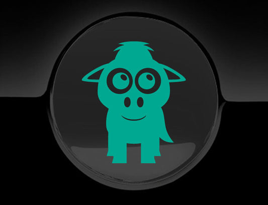 Adorable Camel Fuel Cap Car Sticker