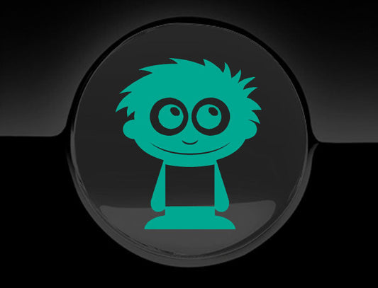 Adorable Kid Fuel Cap Car Sticker