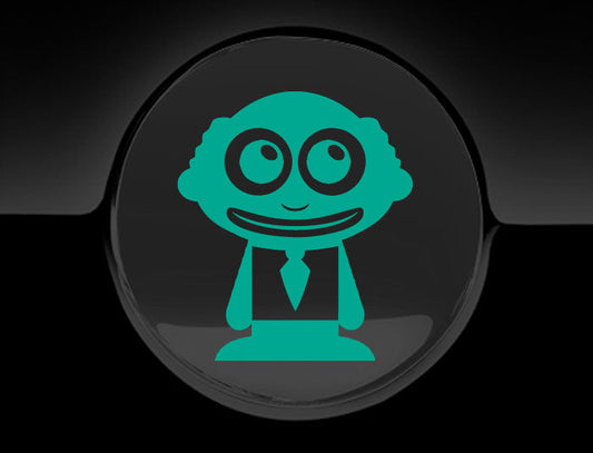 Adorable Grandpa Fuel Cap Car Sticker