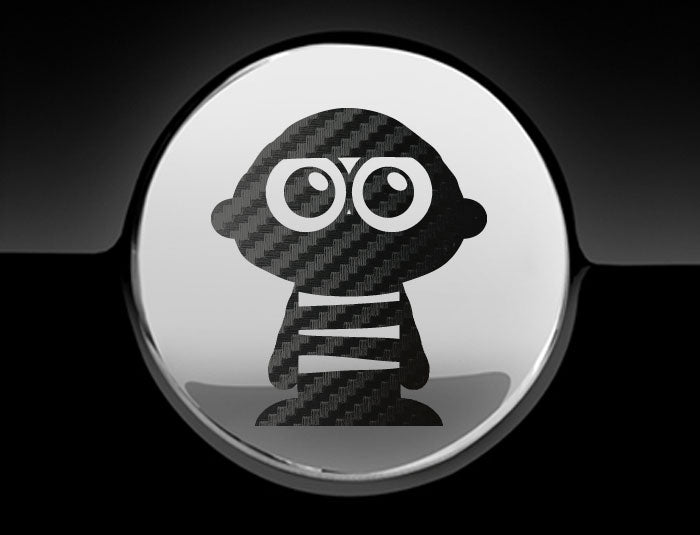 Adorable Mummy Fuel Cap Car Sticker