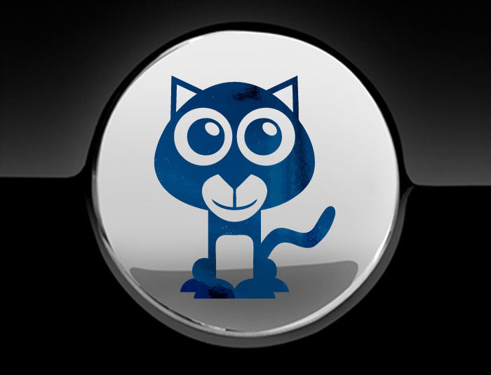 Adorable Wildcat Fuel Cap Car Sticker
