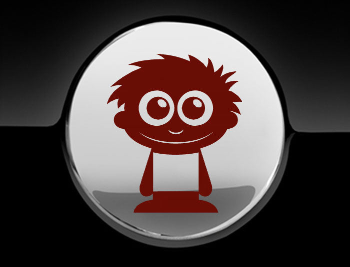 Adorable Kid Fuel Cap Car Sticker