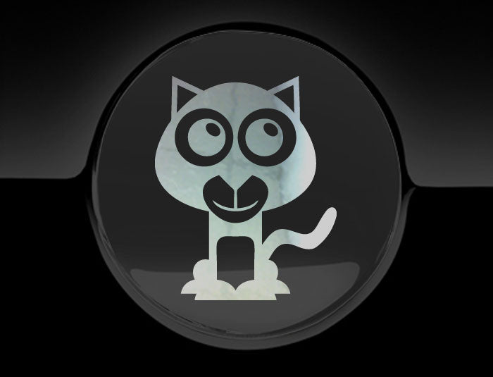 Adorable Wildcat Fuel Cap Car Sticker