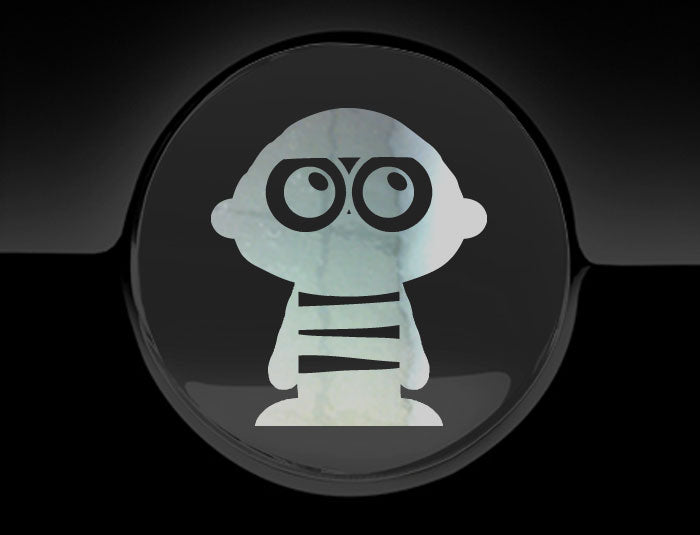 Adorable Mummy Fuel Cap Car Sticker