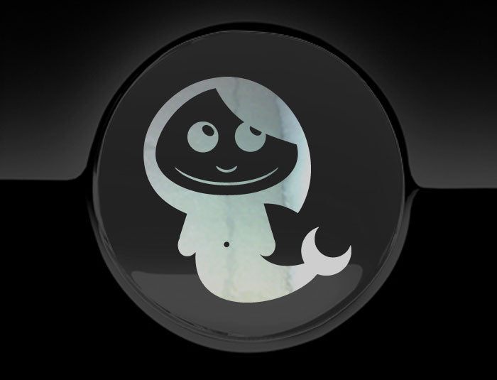 Adorable Mermaid Fuel Cap Car Sticker