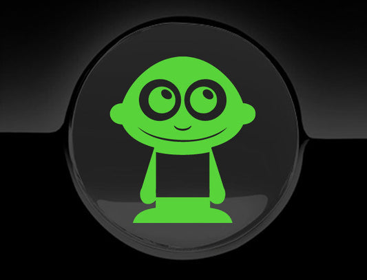 Adorable Boy Fuel Cap Car Sticker