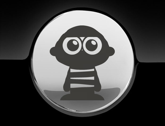 Adorable Mummy Fuel Cap Car Sticker