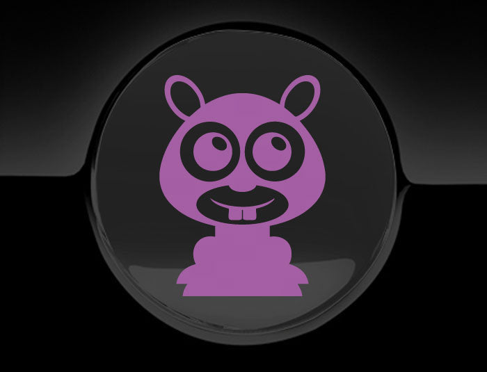 Adorable Mole Fuel Cap Car Sticker