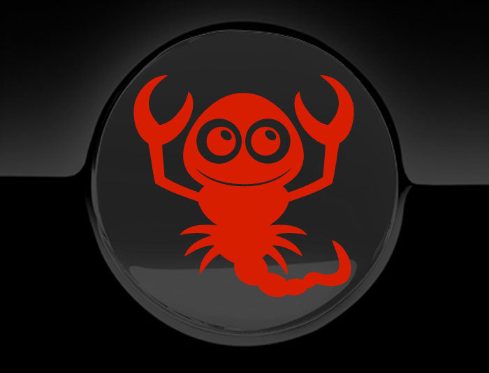 Adorable Scorpion Fuel Cap Car Sticker