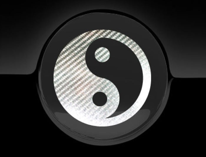 Yin Yang Fuel Cap Cover Car Sticker
