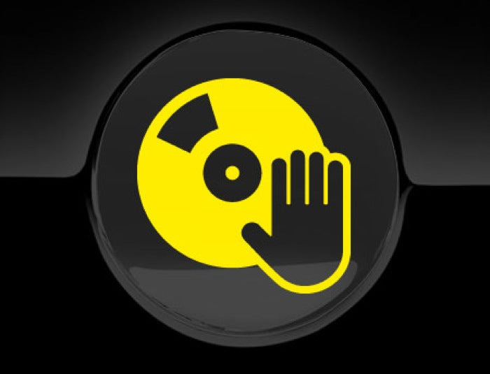 DJ Music Fuel Cap Cover Car Sticker