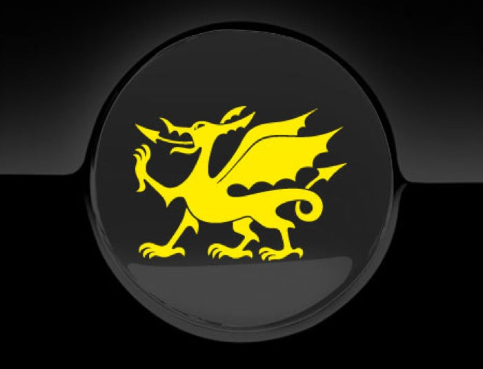 Welsh Dragon Cymru Fuel Cap Cover Car Sticker