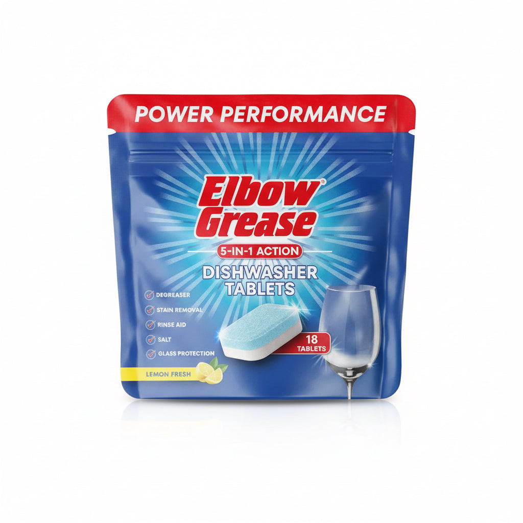Elbow Grease dishwasher tablets