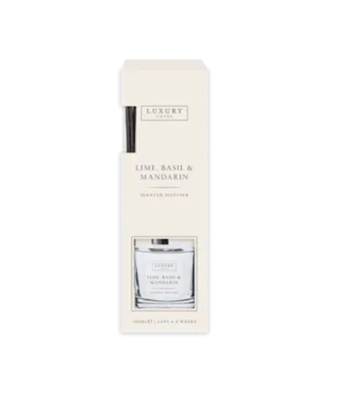 Luxury reed diffuser 100ml - lime, basil & mandarin