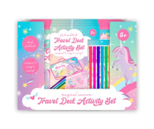 Travel desk activity set - girls