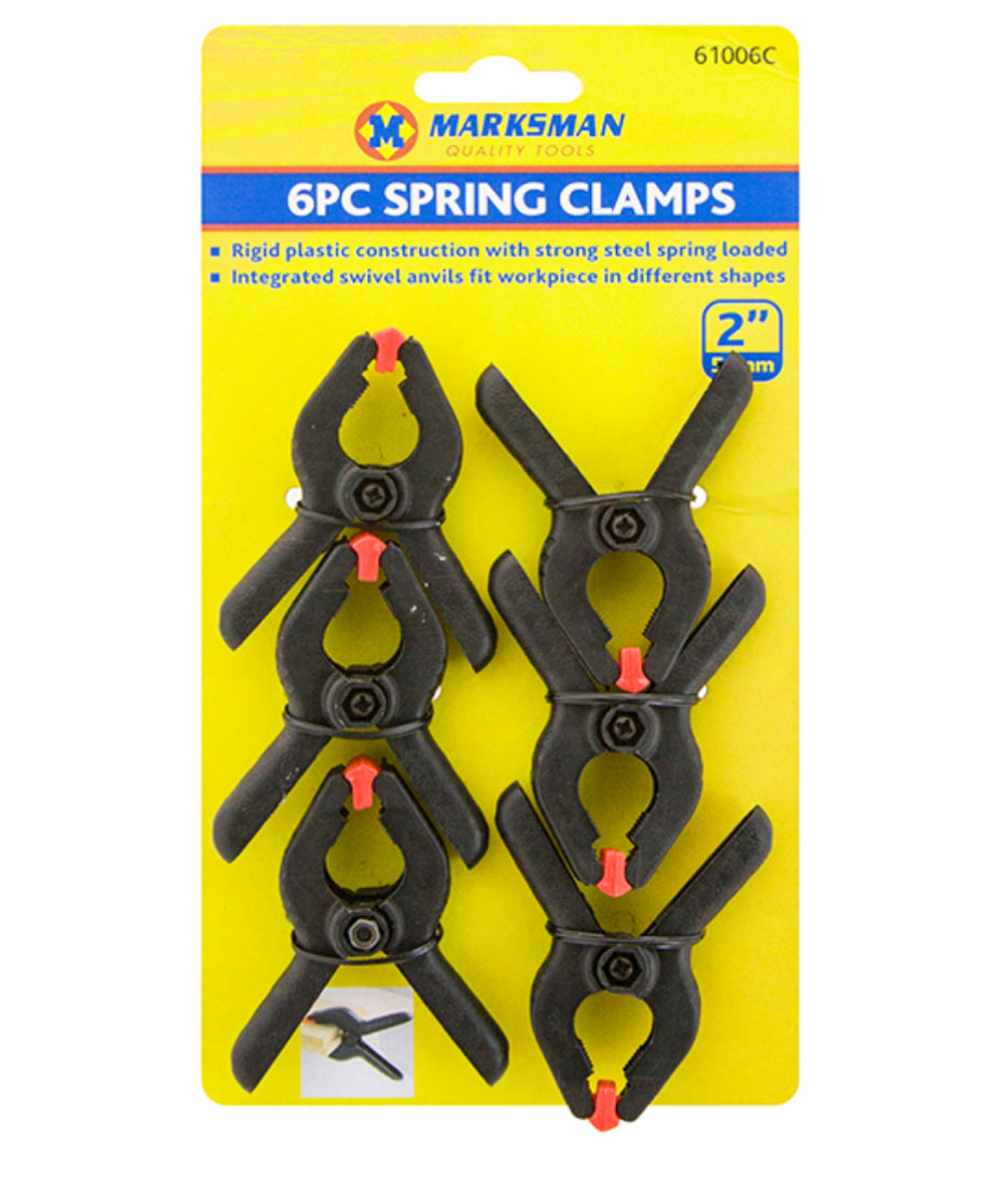 Marksman spring clamps 6 pack