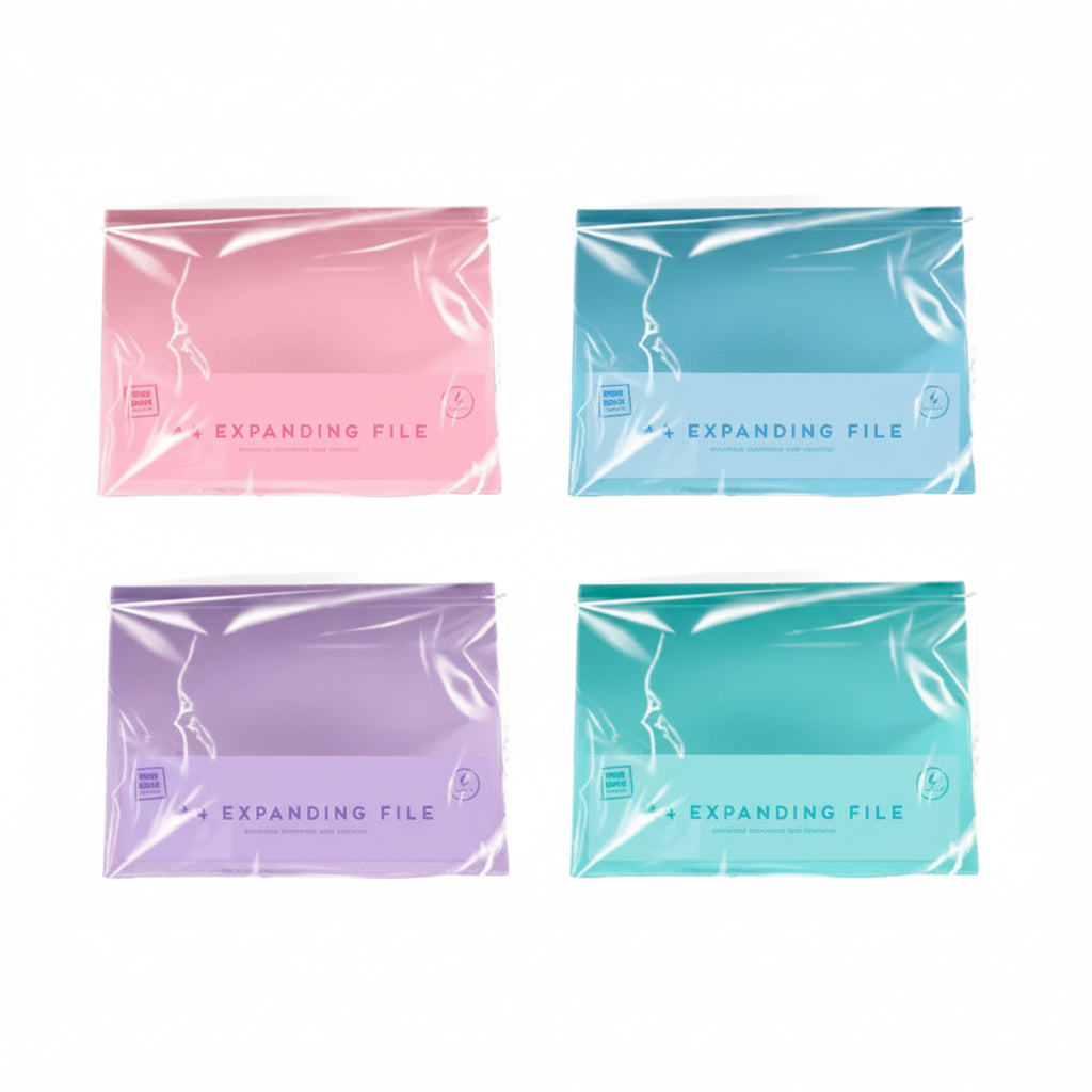 A4 pastel expanding file