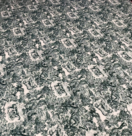 Lion Design Upholstery Fabric - Soft Elegant and Versatile for Stylish Home Decor