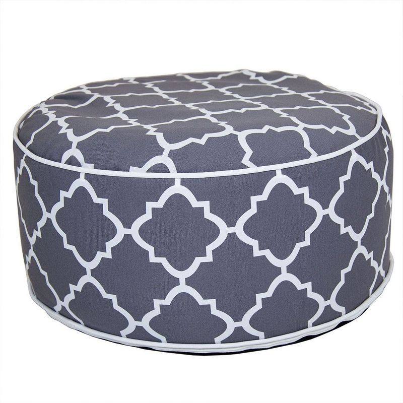 Wensum Inflatable Foot Stool Grey