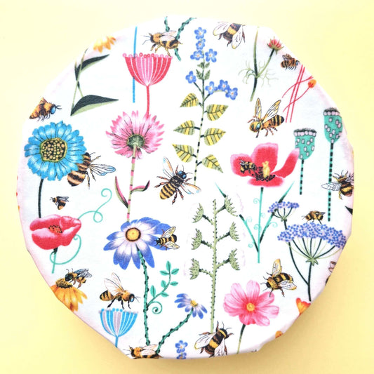 *Set of 3 Handmade Beeswax Wraps | Garden